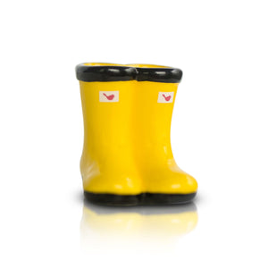 Nora Fleming Jumping Puddles Yellow