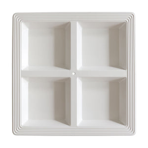 Nora Fleming Melamine Sectional Server Pinstripes