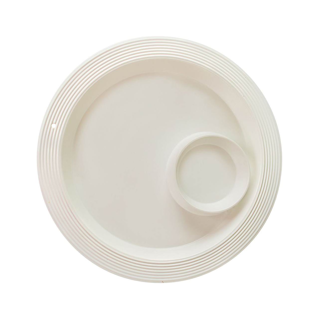 Nora Fleming Melamine Chip and Dip- Pinstripes