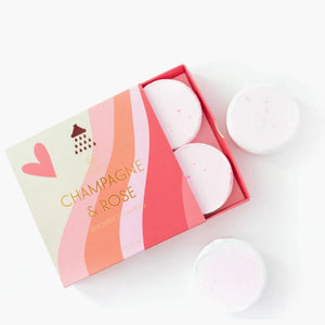 Champagne & Rose Shower Steamers