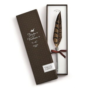 Vintage Feather Pen  Gift Box